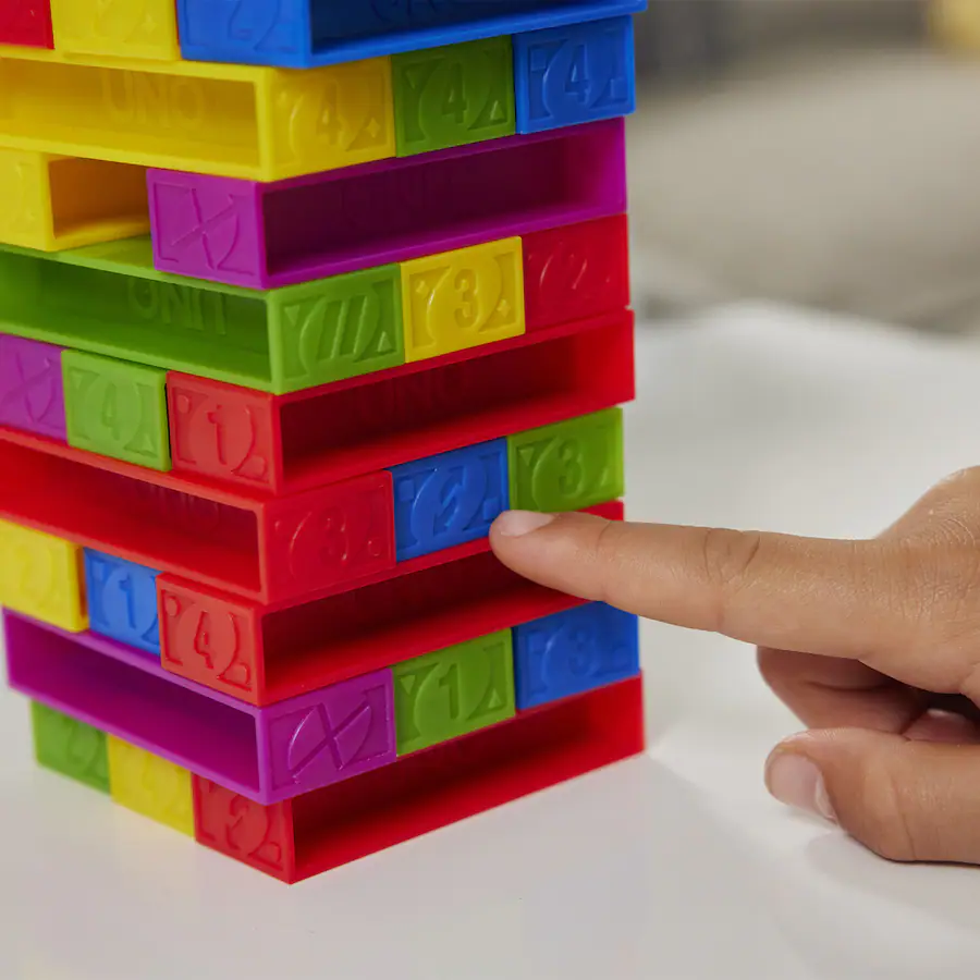 Mattel Games Uno Stacko Game Collectibles Multicolor 194735322428 ...