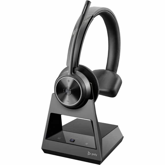 HP - Poly Savi 7310-M Office DECT 1920-1930 MHz Single Ear Headset - Microsoft Teams Certification - Mono - Wireless - DECT 6 - Unknown