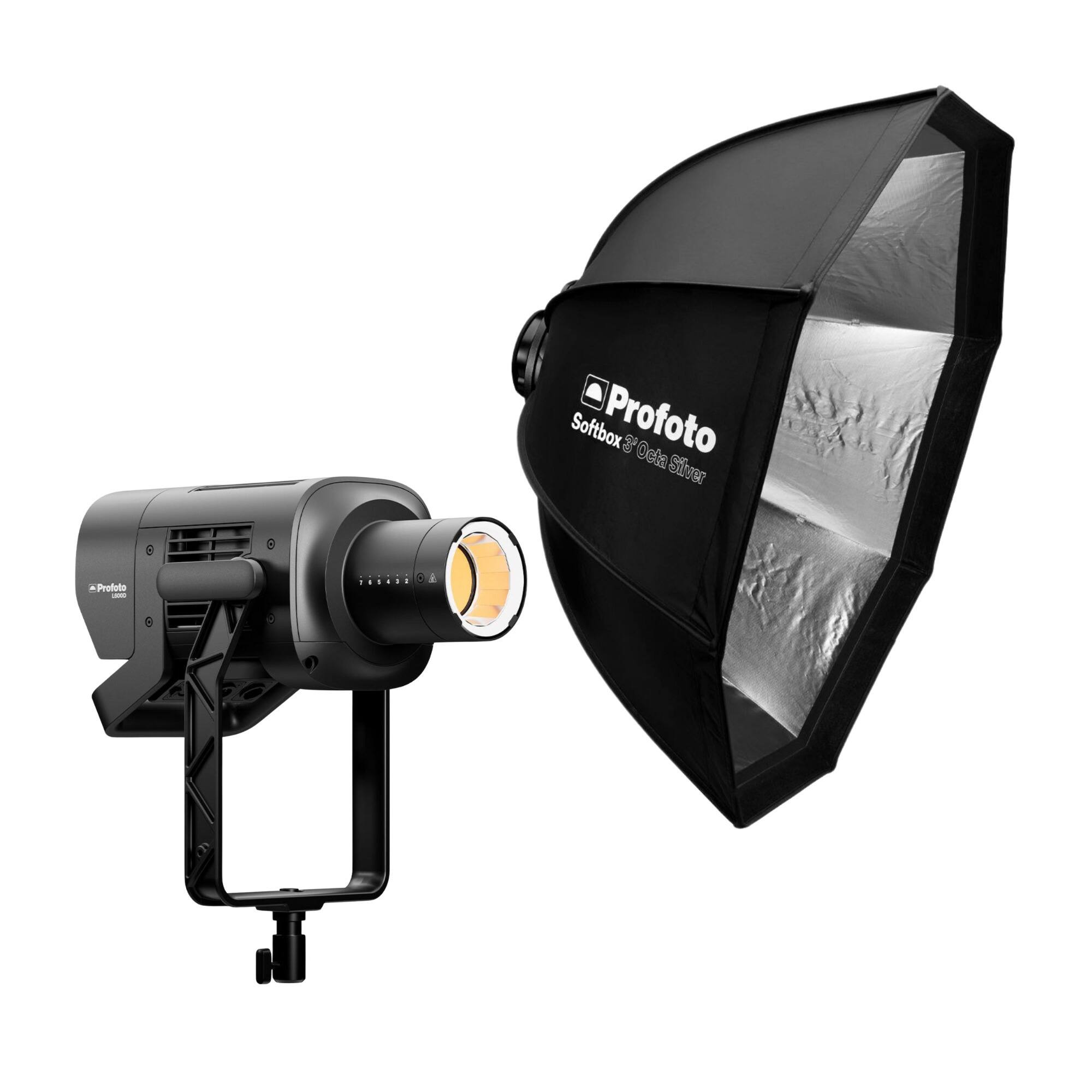 Softbox Profoto Octa Silver  
A Profoto 1500