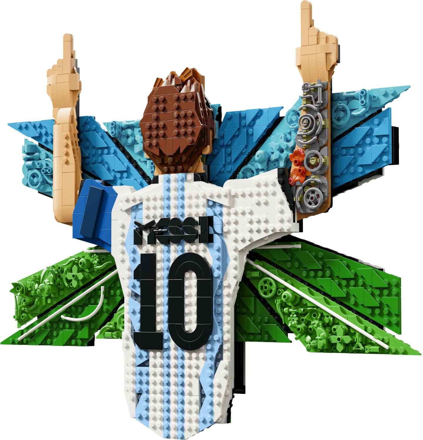 Angle. LEGO - Editions Lionel Messi – Celebration 43018.