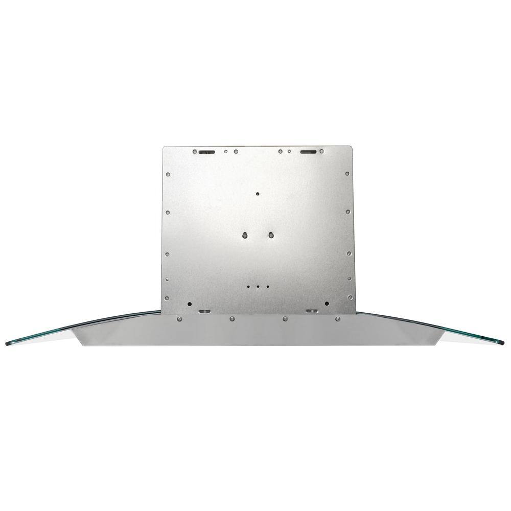 Alt View 6. COSMO - COS-668AS750-DL 30 in. Vista Collection 380 CFM Ductless Wall Mount Range Hood, Touch Controls, LED Lights - Stainless Steel.