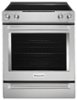 KitchenAid - 6.4 Cu. Ft. Self-Cleaning Slide-In Electric Convection Range - Stainless Steel