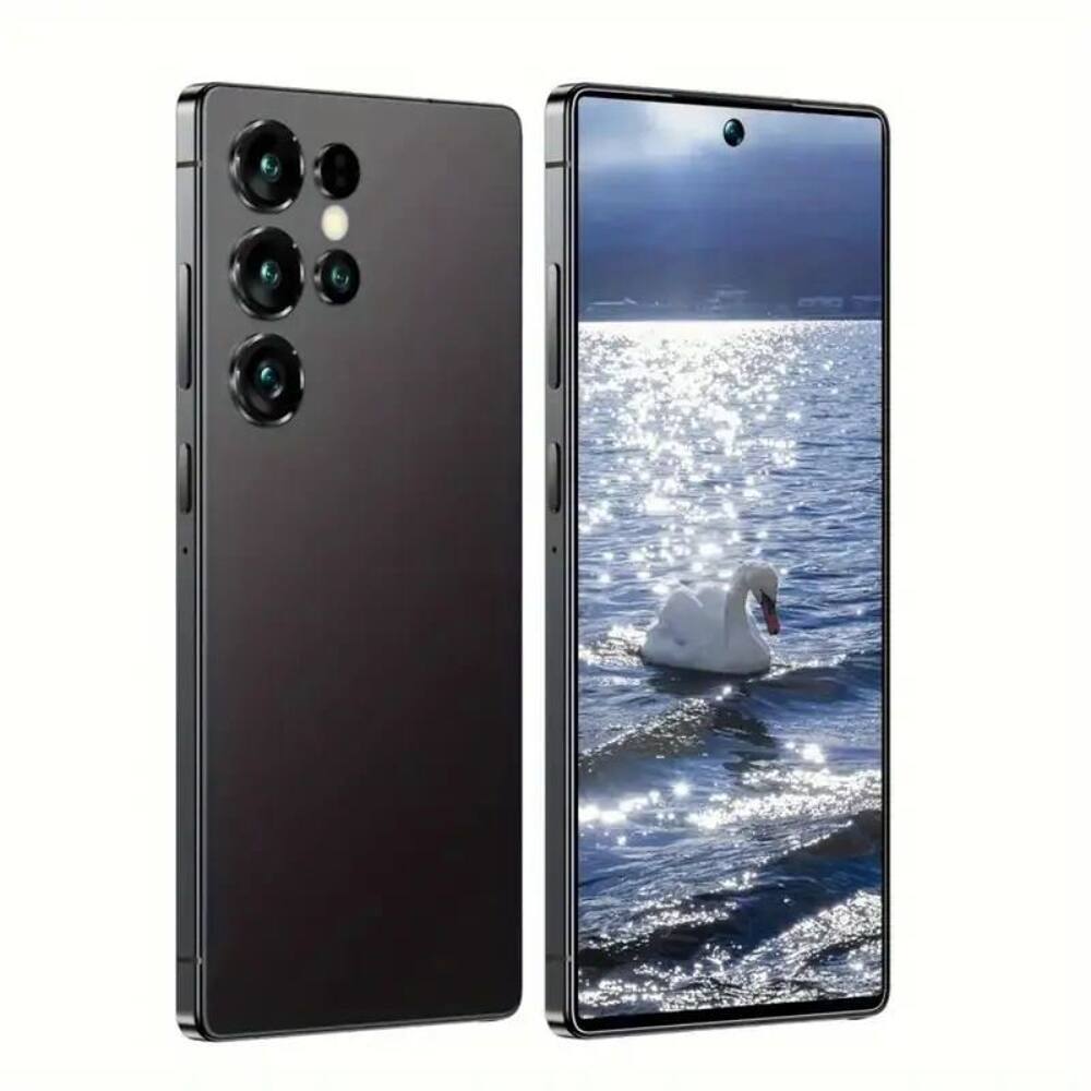 Angle. Loheer - Loheer S25 Ultra 5G Unlocked Smartphone 256GB 6.8 Inch HD Display Pen 6000mAh Dual SIM Phone Black - Black Unlocked Android Phone.
