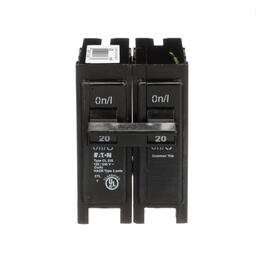 Eaton - 20 amps Plug In 2-Pole Circuit Breaker
