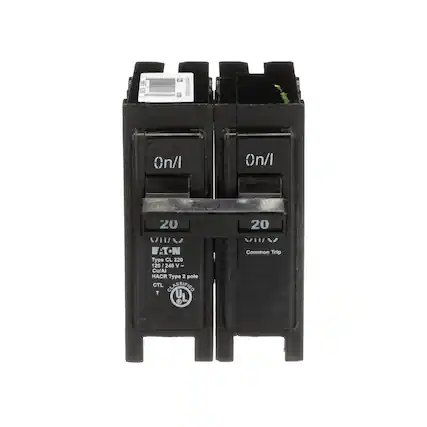12 iotmtere On/I On/I 20 VII E.T-N Type CL 220 120 / 240 V- I CuAI HACR Type 2 pole CTL CLASSIFIED T L C L 20 Common Trip