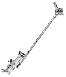 Gibraltar Hardware - 16" Boom Arm Microphone Mount, with Adjustable Rod and Clamp, Geared Tilter, Fits Cymbal Stands and Drum Racks
