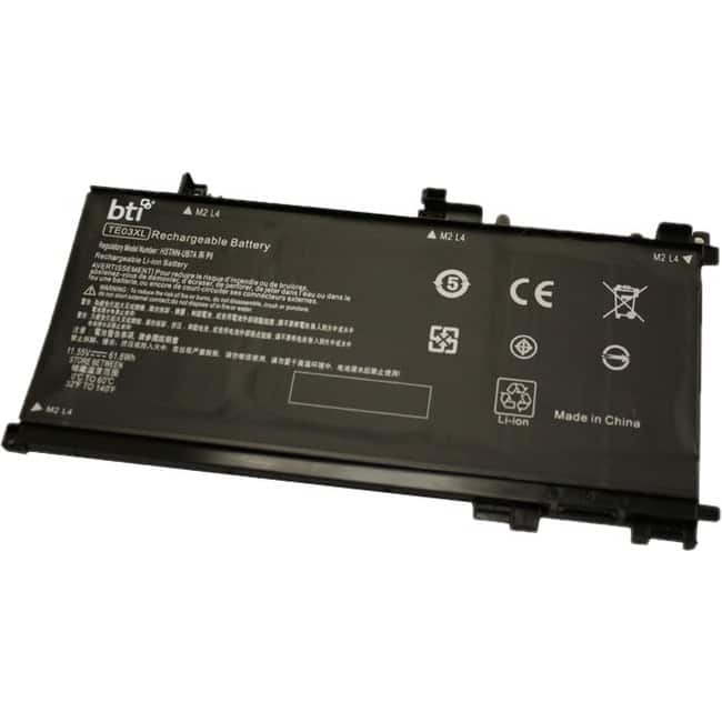 BTI Battery Tech - BTI TE03XL-BTI 11.55V 61.6WHR LI-ION BATTERY 849570-541, TE03061XL, 849570-542, TE03XL, 849570-543, 849910-850 OMEN