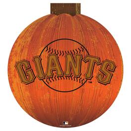 Fan Creations - San Francisco Giants 12'' Pumpkin Sign - Orange