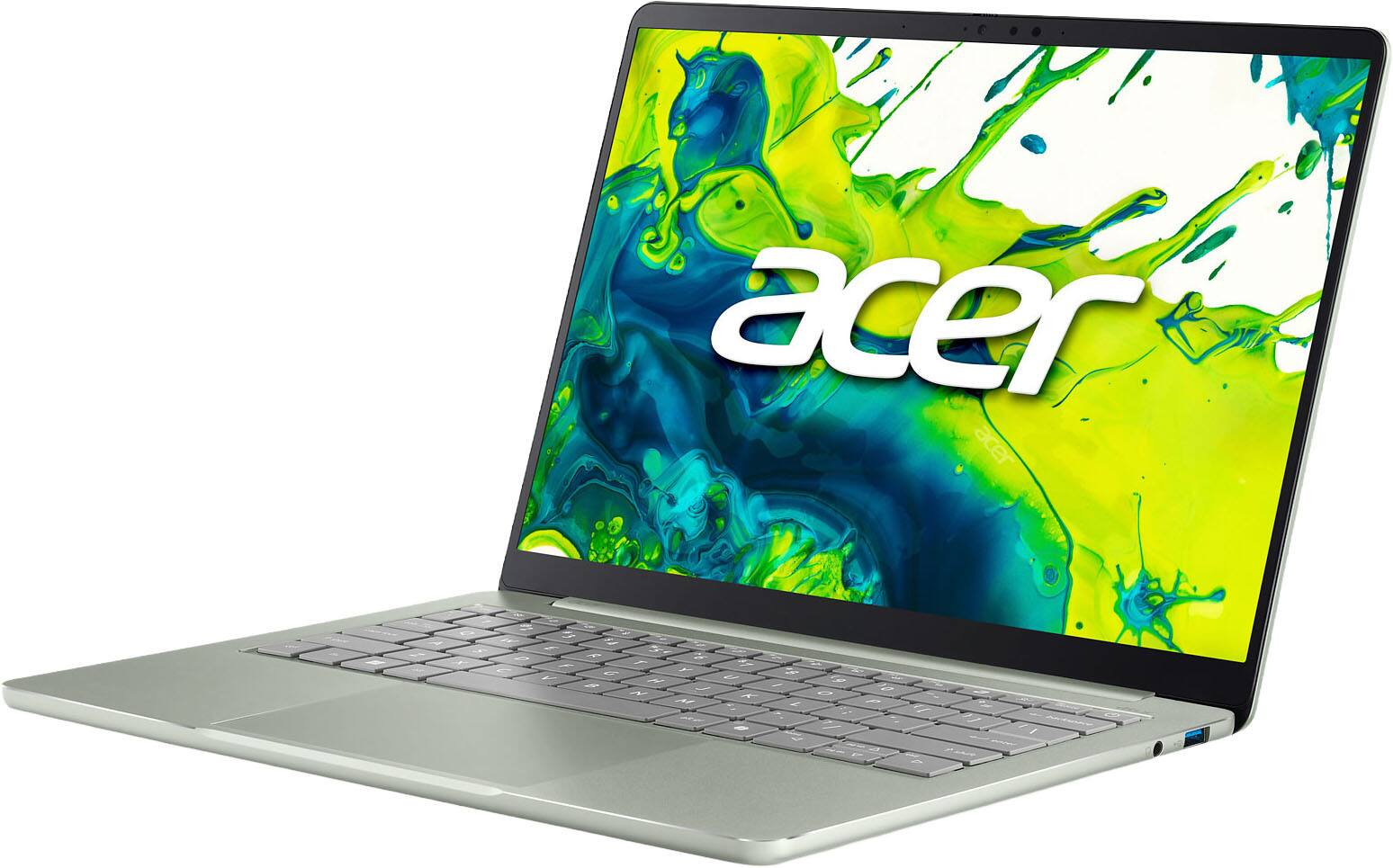 Alt View 15. Acer - Swift Air 14 - 14" 2k LCD Laptop - Intel Core 5 Series 3 2026 - 8GB Memory – 512GB Storage - Sage - Sage.