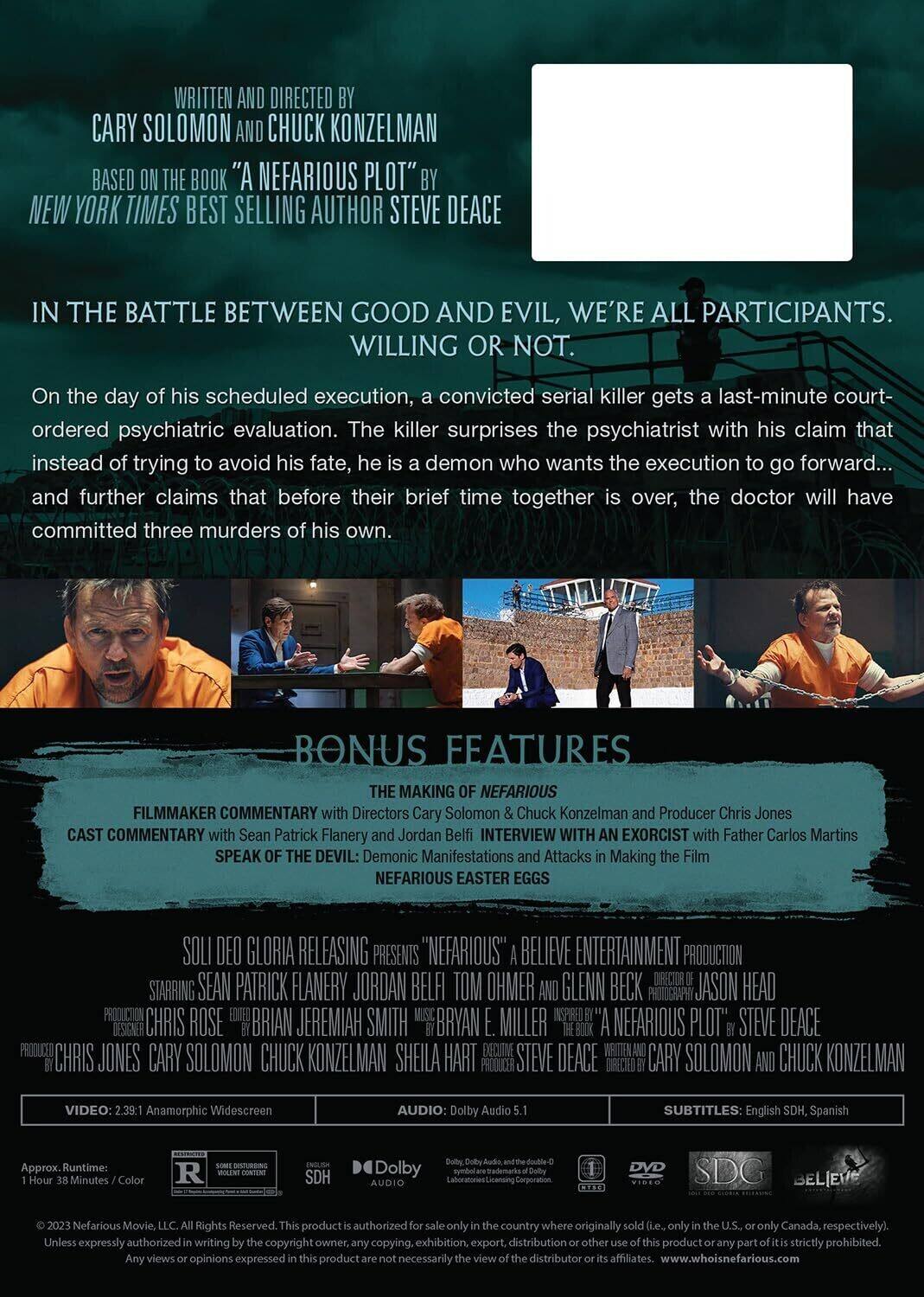 Alt View 1. Nefarious   - DVD.