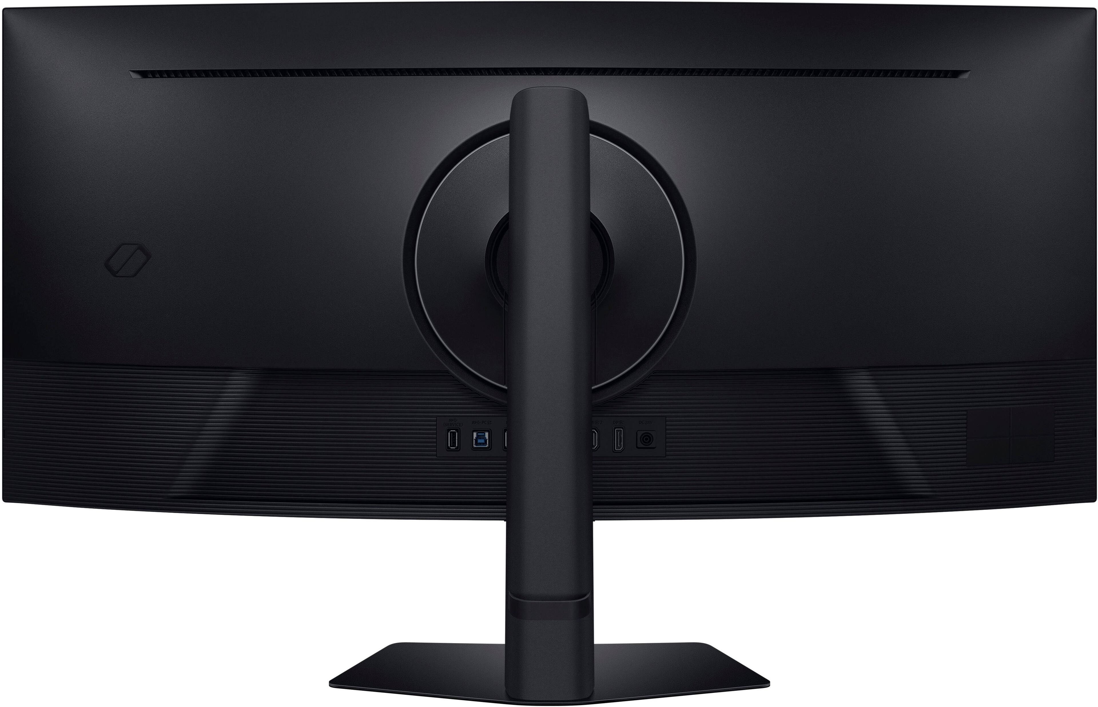 Alt View 20. Samsung - 40" Odyssey G75F WUHD 180Hz 1ms AMD FreeSync Prem Pro Curved Gaming Monitor with HDR 600 (DisplayPort, HDMI) - Black.