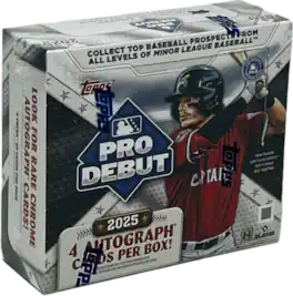 2025 Topps Pro Debut Baseball Hobby Jumbo Box