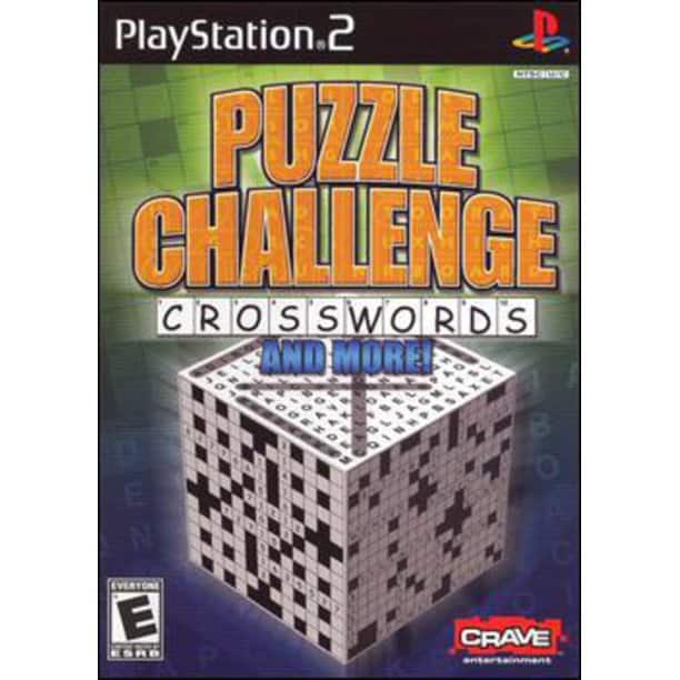Puzzle Challenge Crosswords and More PS2 - Over 1,000 unique word and logic puzzles for Playstation 2 - PlayStation 2