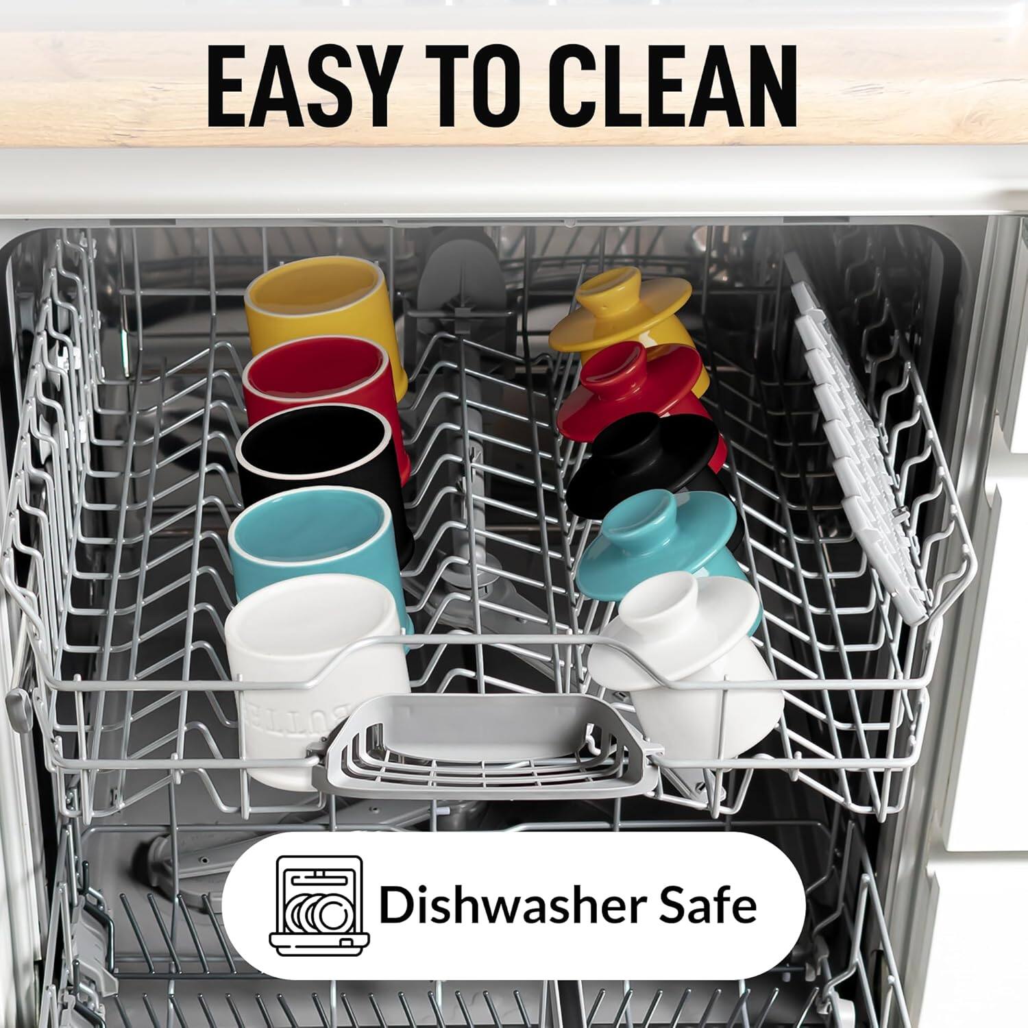 EASY TO CLEAN

Dishwasher Safe
