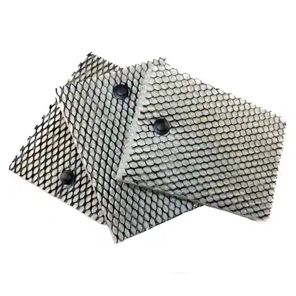Front. HQRP - Humidifier Wick Filter 3-Pack Type E Replacement - Replaces BWF100, compatible with Bionaire BCM630 BCM658 BCM7305.