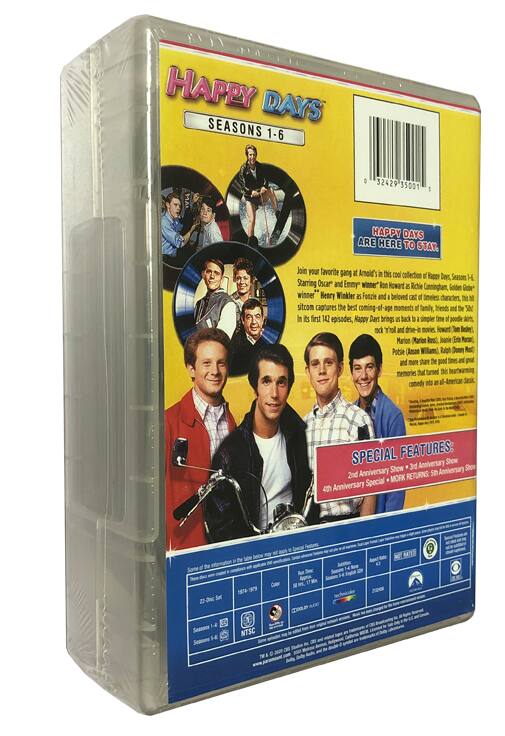 Angle. Happy Days: Seasons 1-6   - DVD.