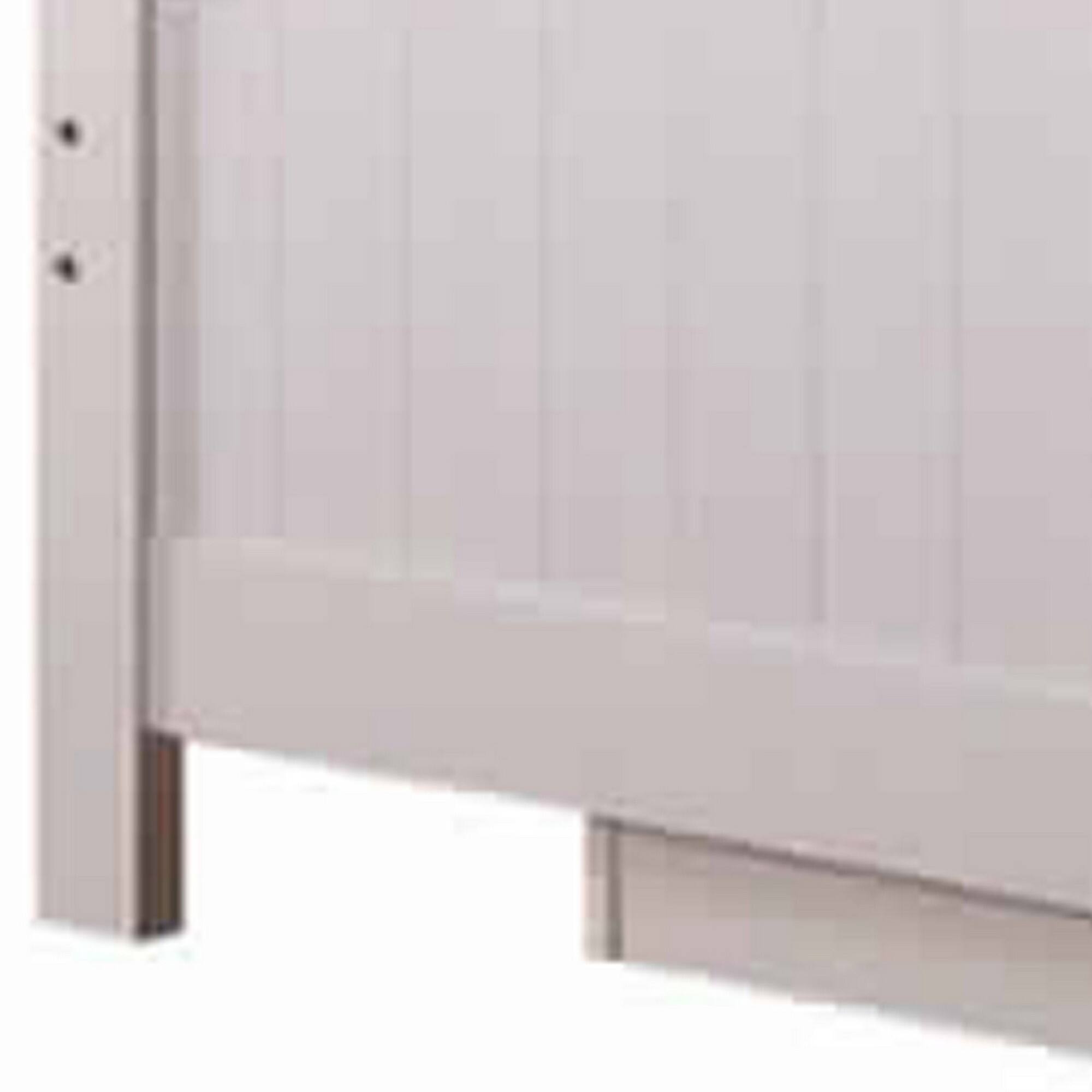 Alt View 1. Manhattan Lane - Stylish Twin Bed With Trundle - White.