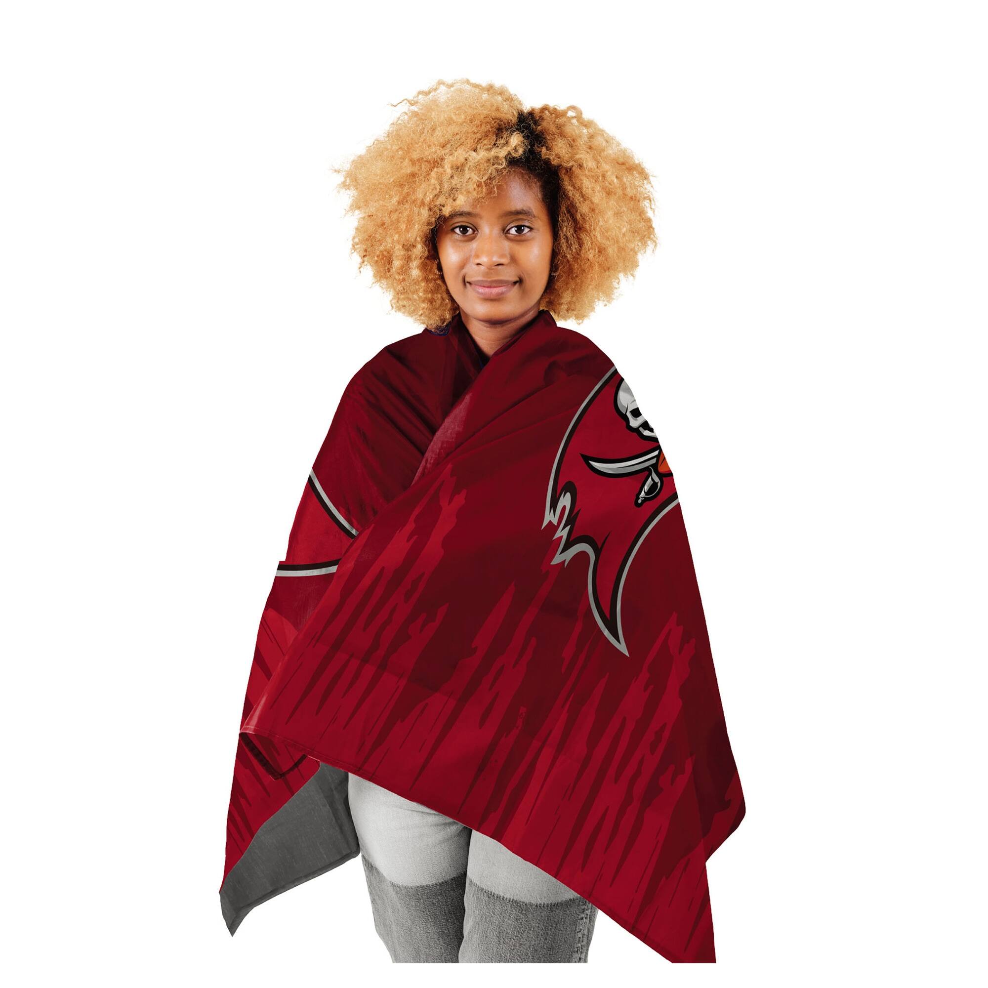 Alt View 2. Pegasus - Tampa Bay Buccaneers 50" x 60" Wearable Hero Cape - Multicolor.