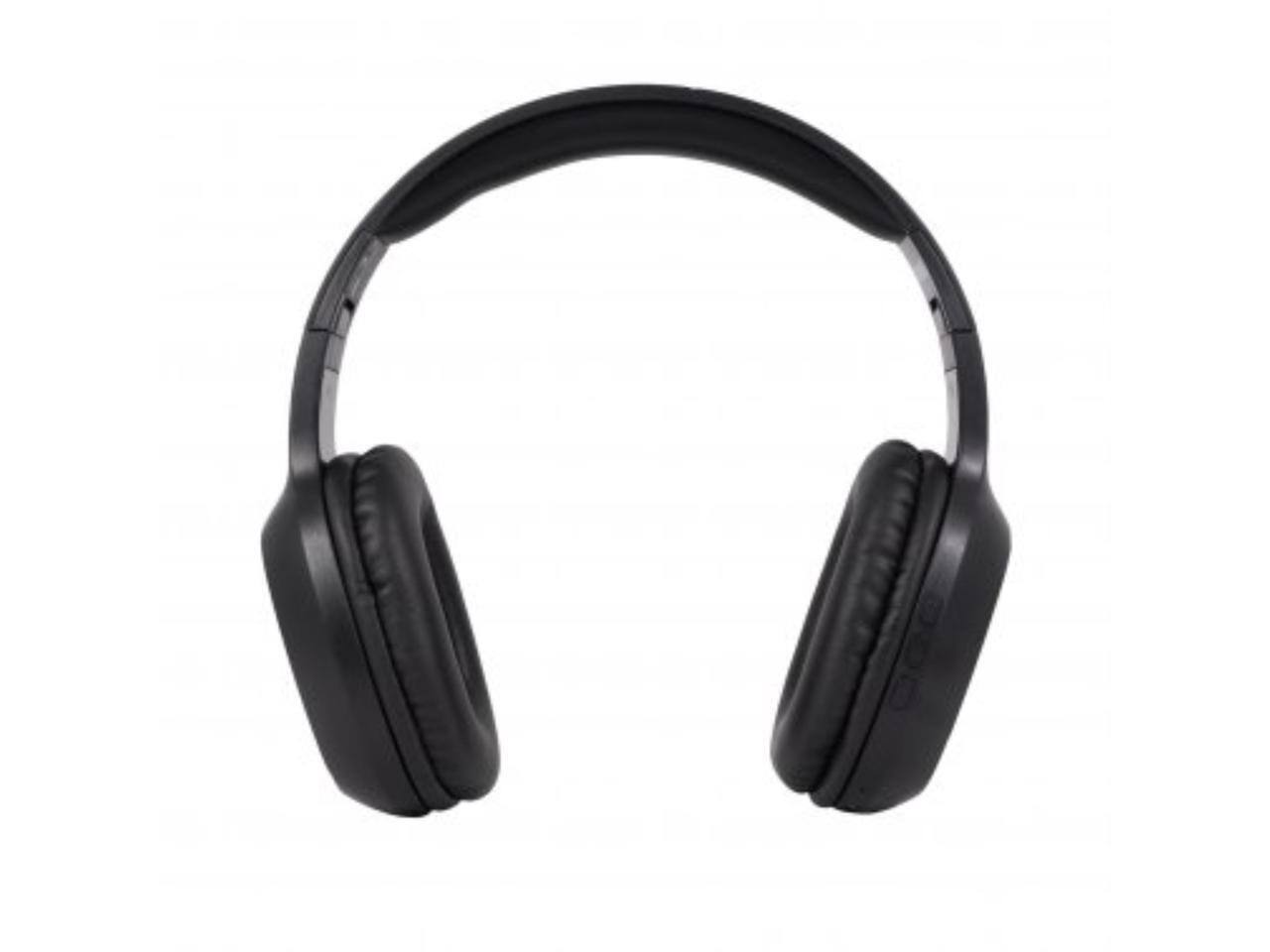 Alt View 10. Maxell - Maxell Bass 13 Wireless Headphone with Mic, Black 199793 - Black.