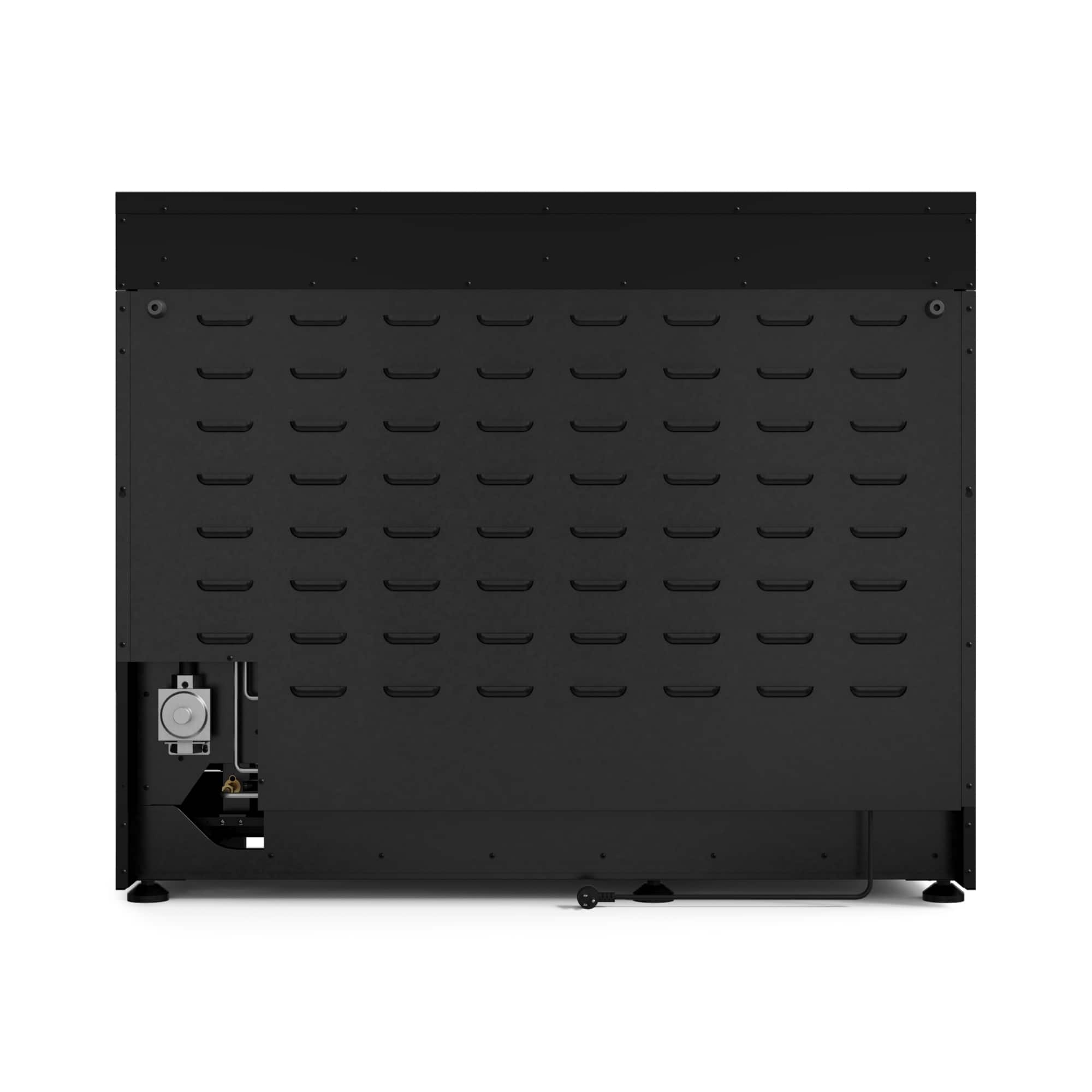 Alt View 15. Thor Kitchen - Gordon Ramsay Series by Thor Kitchen 6.8 Cu. Ft Freestanding Gas Range with Bronze Hardware - Black.