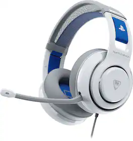 Turtle Beach - Atlas 200 Wired Over-Ear Gaming Headset for PlayStation 5 & PlayStation 4 - White