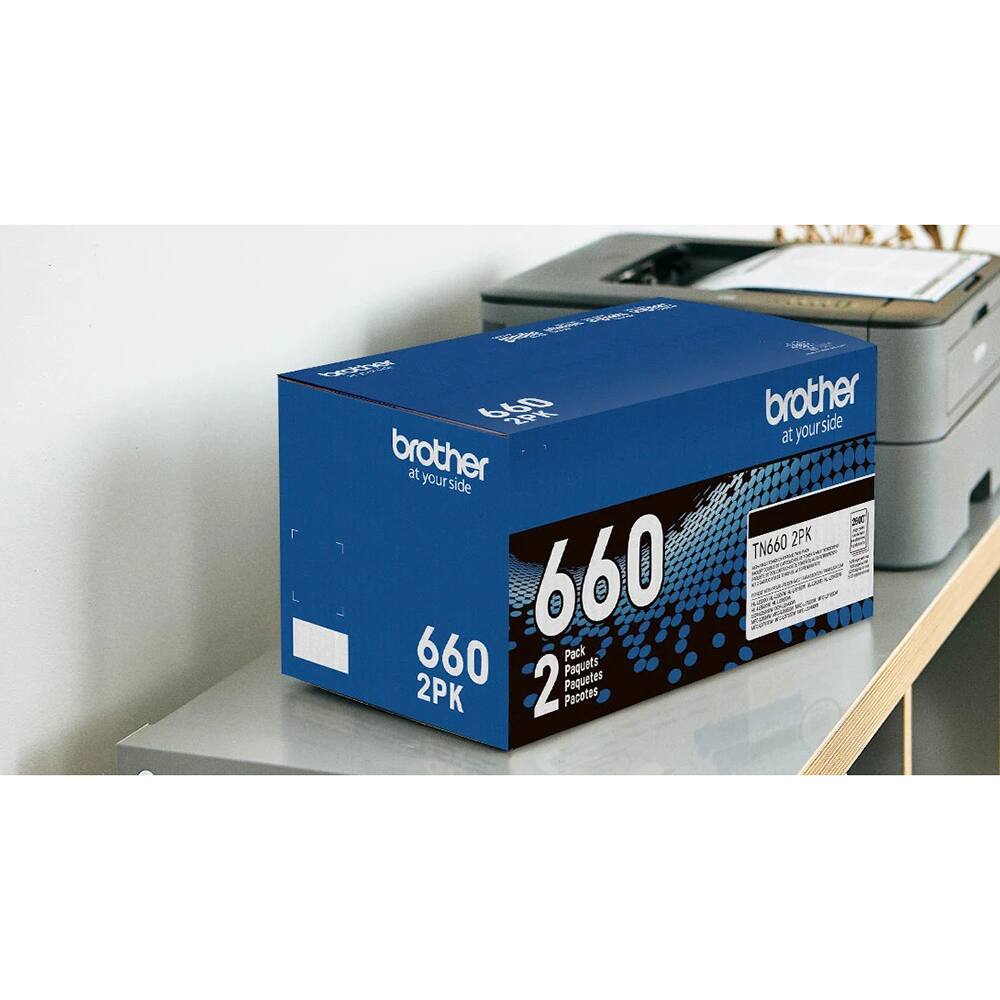 2E s60 2% brother yourside at brother at your side NE  
2PK 7 TN660 L 660 660 Pack Paquets 2PK 2 Pequetes Paquetes