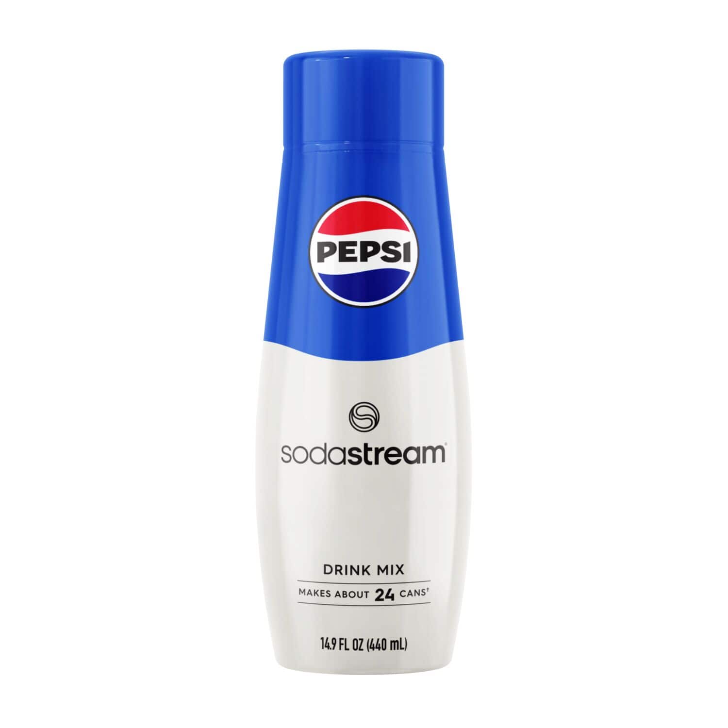 PEPSI SODASTREAM DRINK MIX MAKES ABOUT 24 CANS 14.9 FL OZ (440 mL)