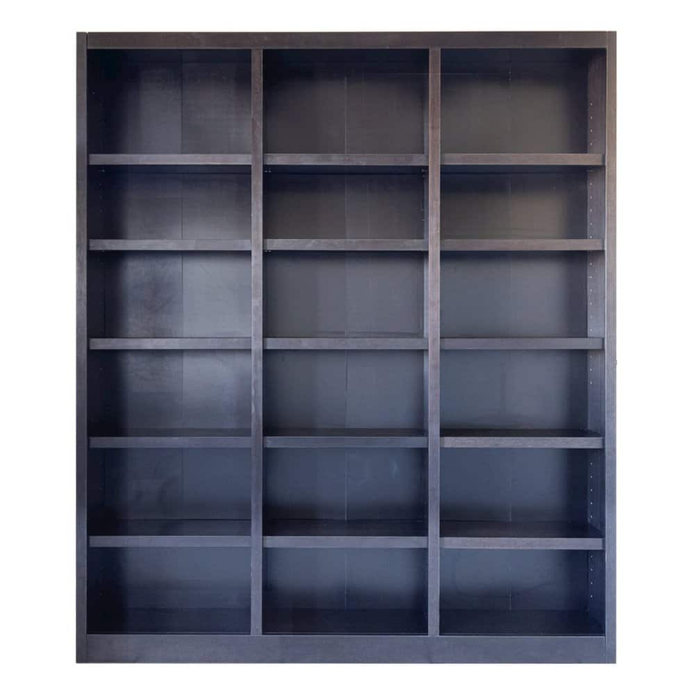 Concepts in Wood - 72 x 84 Wall Storage Unit Espresso Finish - Brown