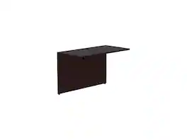 Lorell - Bridge, Essentials Laminate, 48"X24"X29-1/2", (LLR18217) - Espresso