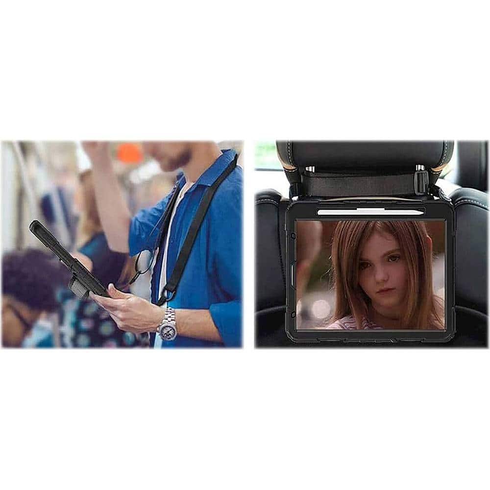 Alt View 17. SaharaCase - Defence Series Case for Apple iPad Pro 12.9 (4th, 5th, and 6th Gen 2020-2022) - Black.