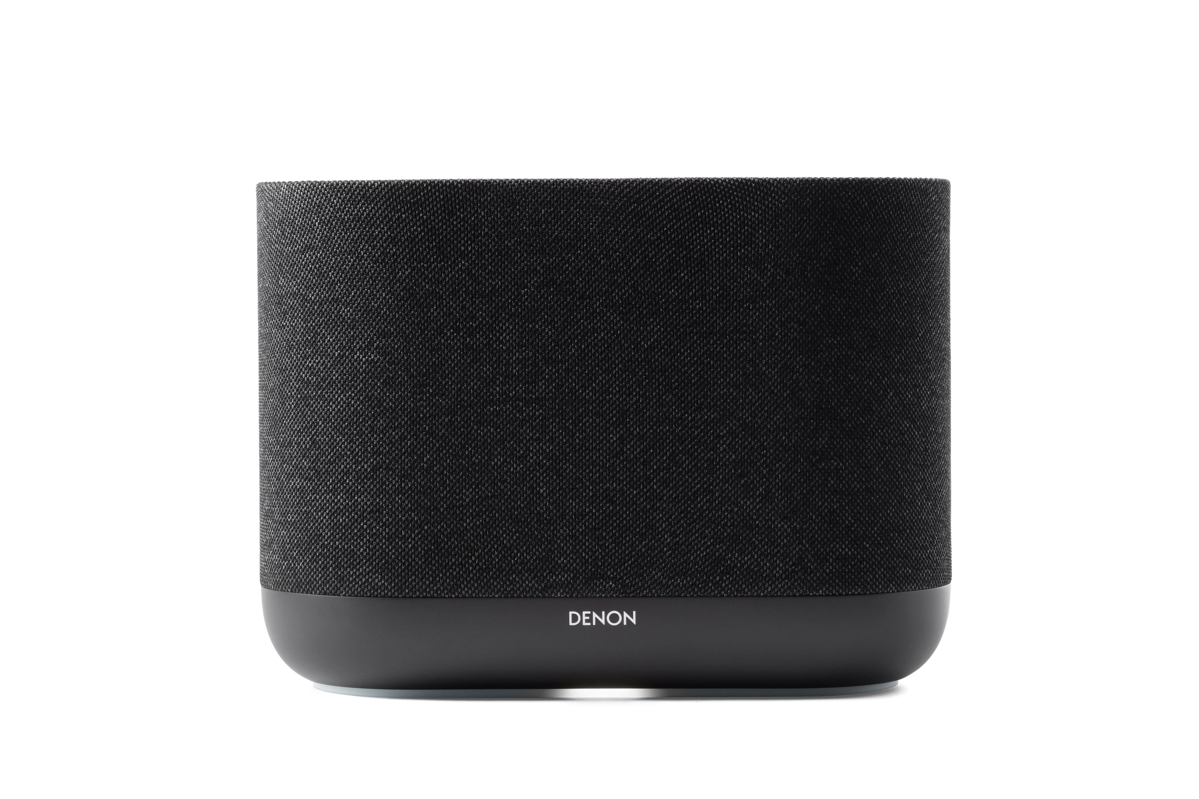 Front. Denon - DENON HOME 400 Wireless Smart Speaker - Charcoal.