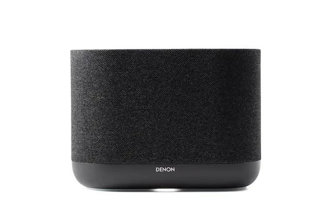 Front. Denon - DENON HOME 400 Wireless Smart Speaker - Charcoal.