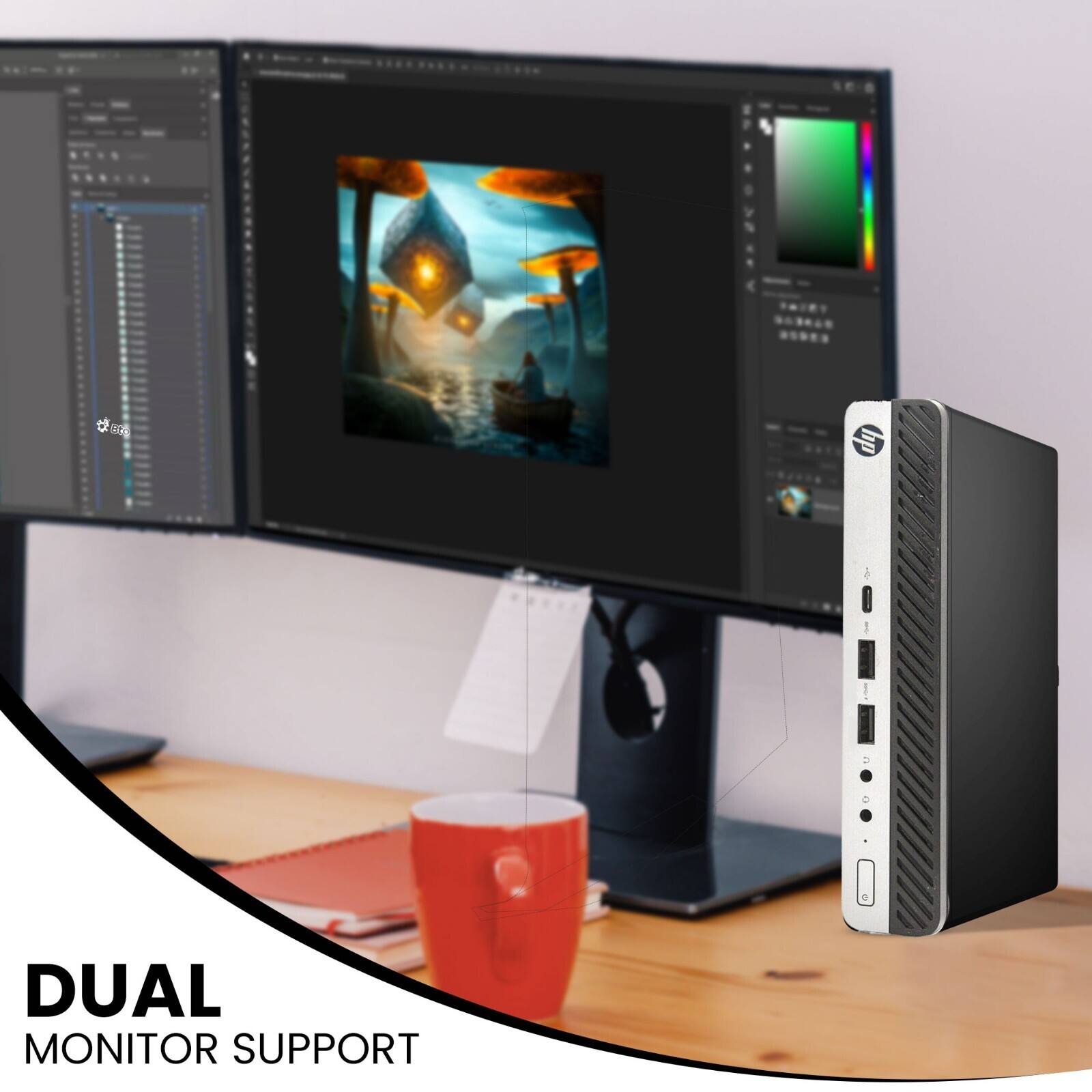 DUAL MONITOR SUPPORT