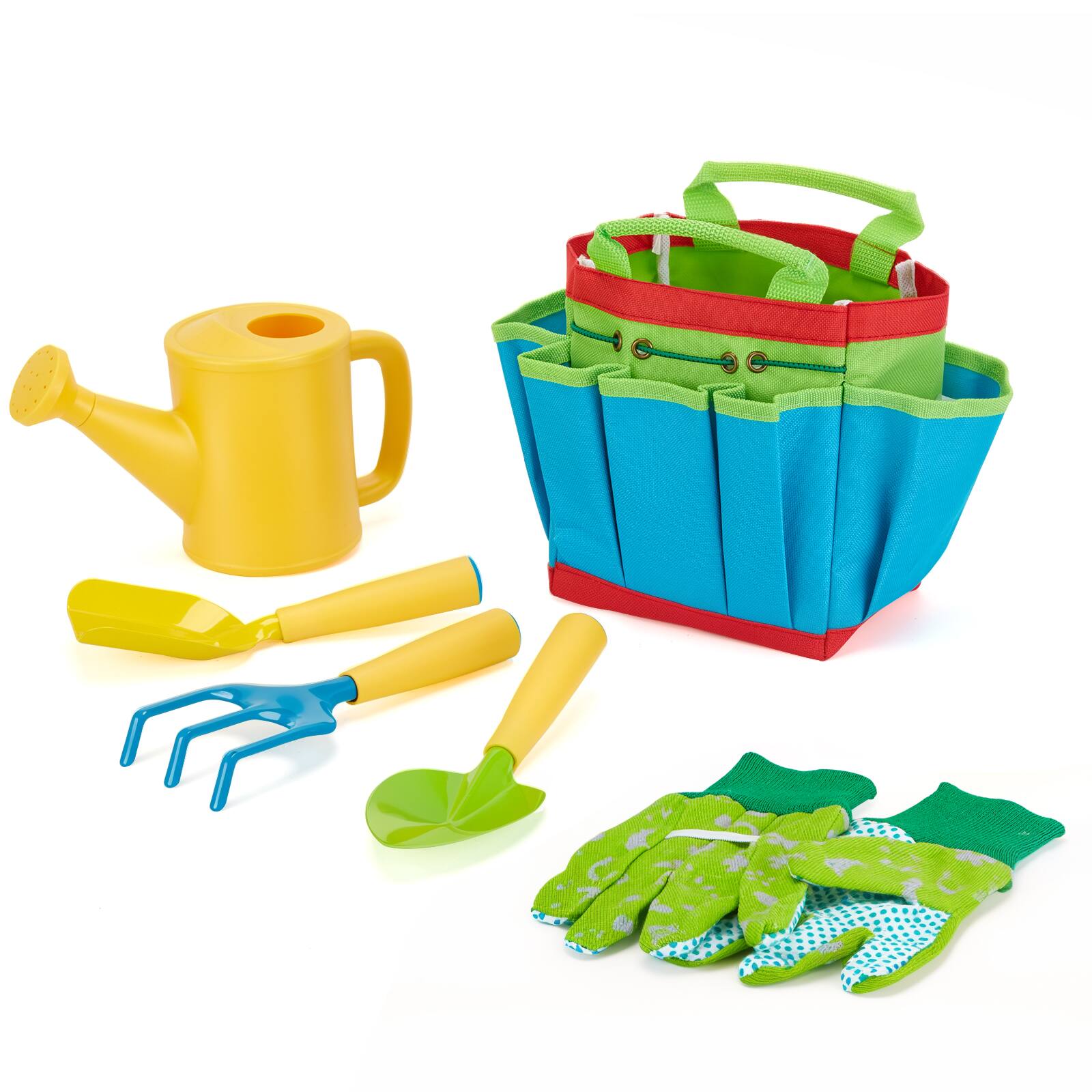 Alt View 7. Fitnate - 6 PCS Green Kids Garden Tools Set - Green.