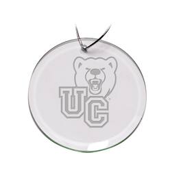 Jardine - Ursinus Bears 3'' Round Glass Ornament - Multicolor