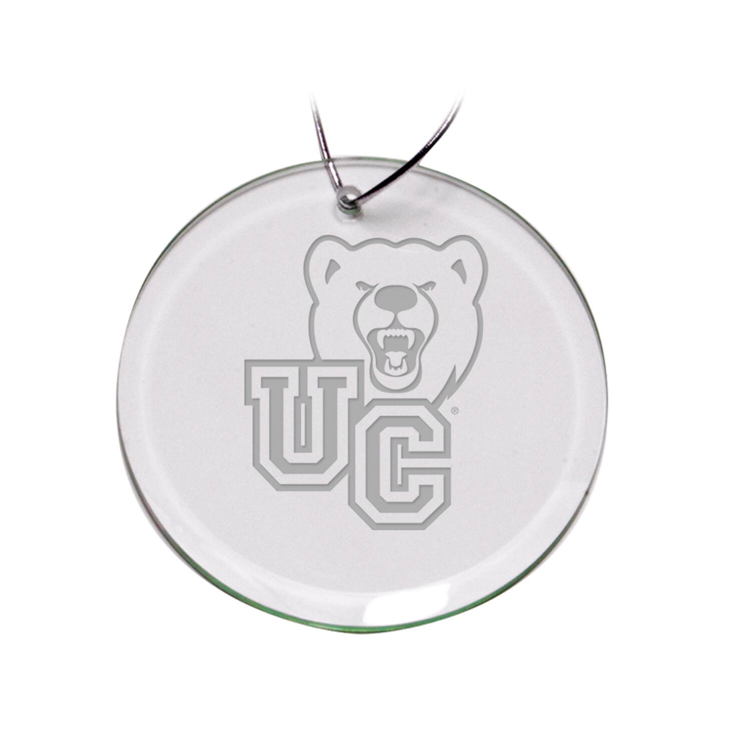 Front. Jardine - Ursinus Bears 3'' Round Glass Ornament - Multicolor.
