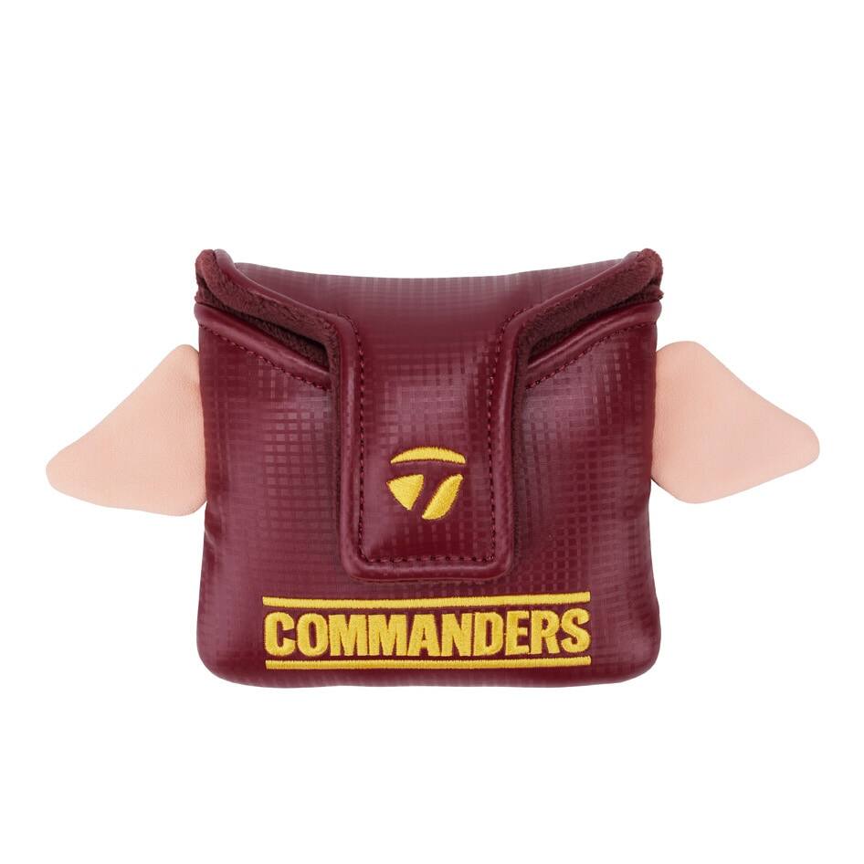 Alt View 1. TaylorMade - Washington Commanders Mallet Headcover - Red.