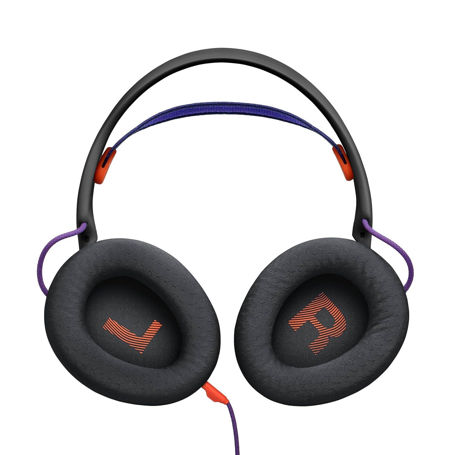 Alt View 2. JBL - JBL Quantum 250 Wired Gaming Headset - Black.