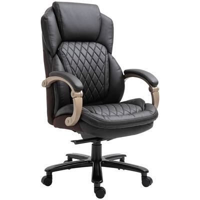 APRILSOUL Heavy Duty Office Chair with Curved Backrest High