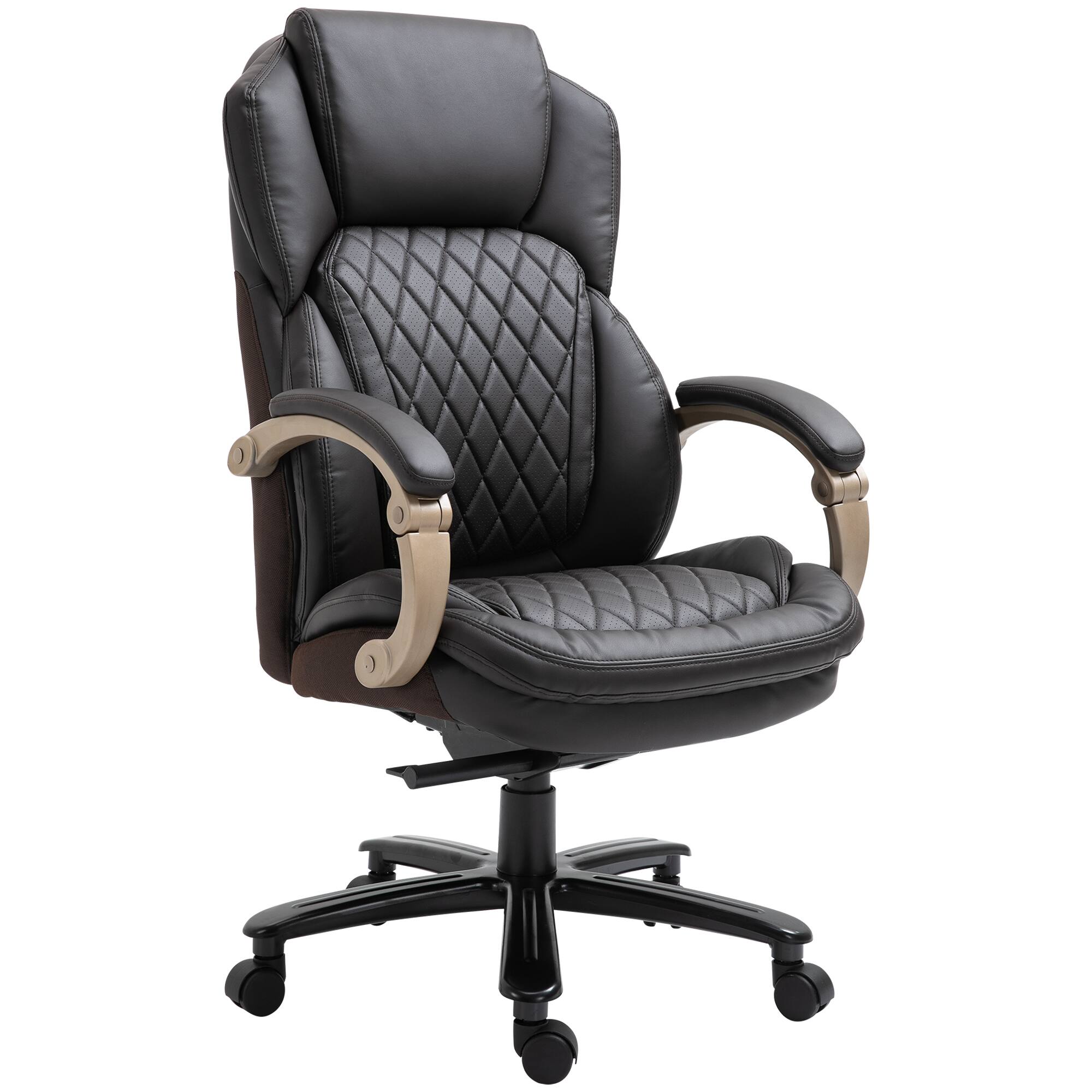 APRILSOUL Heavy Duty Office Chair with Curved Backrest High