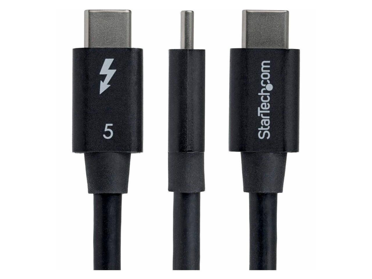 Alt View 1. StarTech.com - Model TBLT5MM80CM240WRA 2.6ft Cables - Thunderbolt Cables & Adapters.