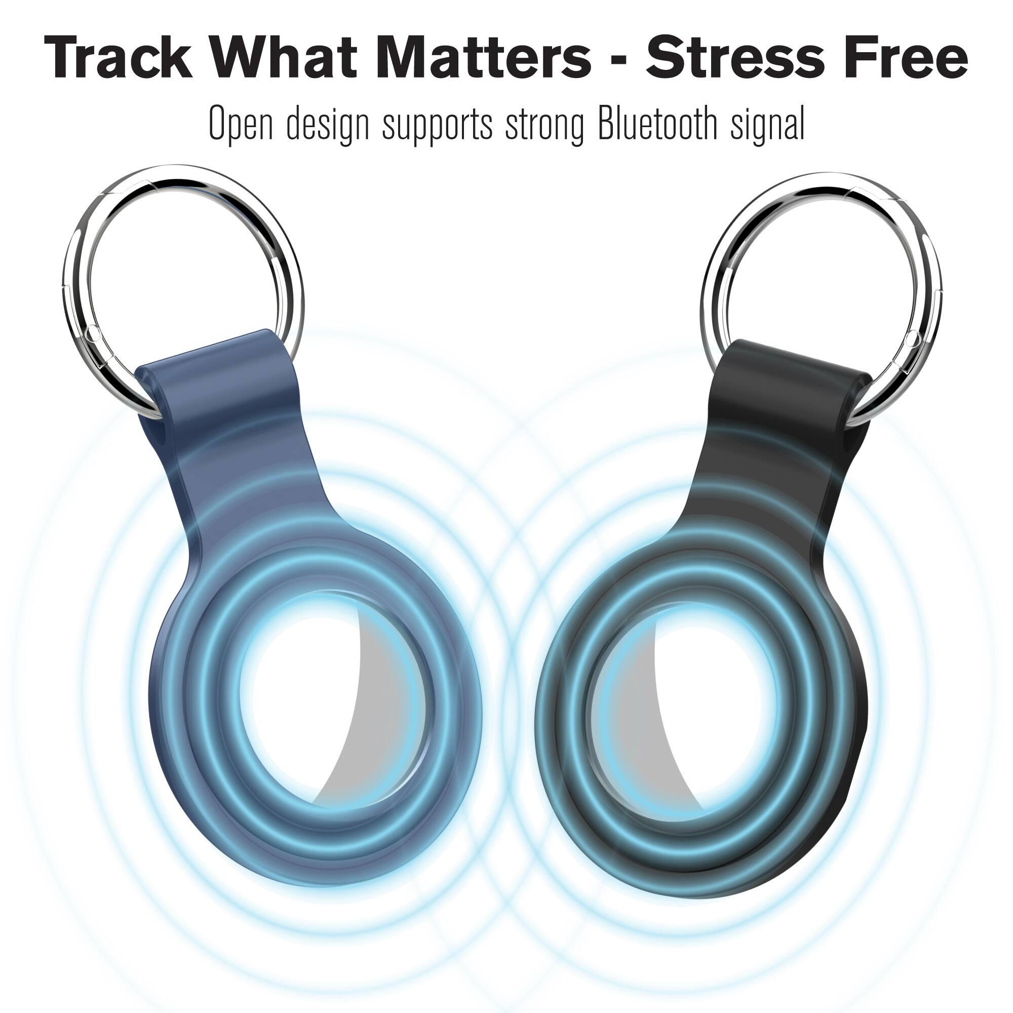 Track What Matters - Stress Free  
Open design supports strong Bluetooth signal