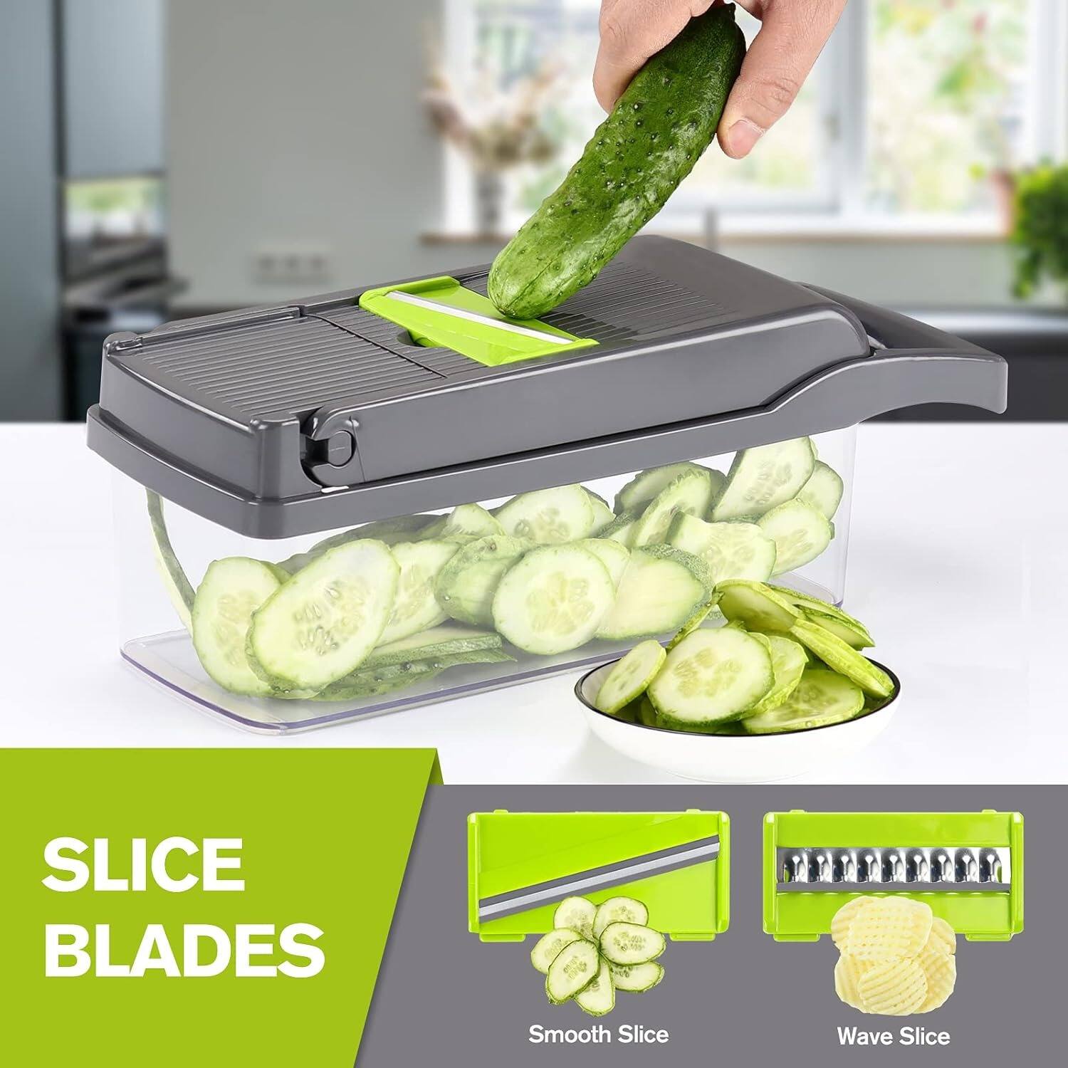 SLICE BLADES
Smooth Slice
Wave Slice