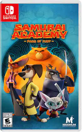 Samurai Academy: Paws Of Fury for Nintendo Switch - VIDEOGAMES - Nintendo Switch