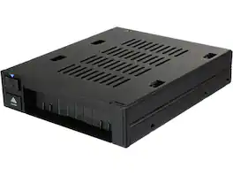 Icy Dock - MB521SP-B flexiDOCK 2.5” SSD Dock Trayless Hot-Swap SATA Mobile Rack for Ext 3.5" Bay