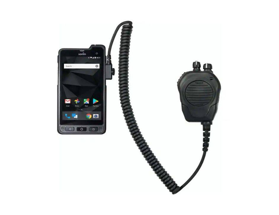 Angle. Klein - Klein 16 Channel Remote Speaker Microphone - Sonim XP8/XP5 Black - Black.