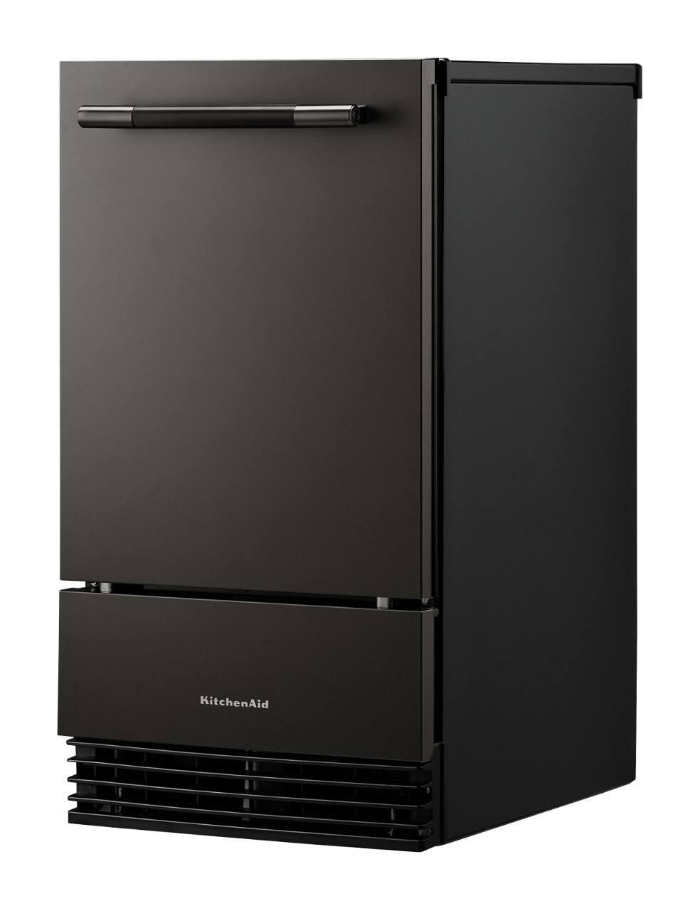 Alt View 9. KitchenAid - 18 inch 35-Lb. Ice Maker - Black Ore.