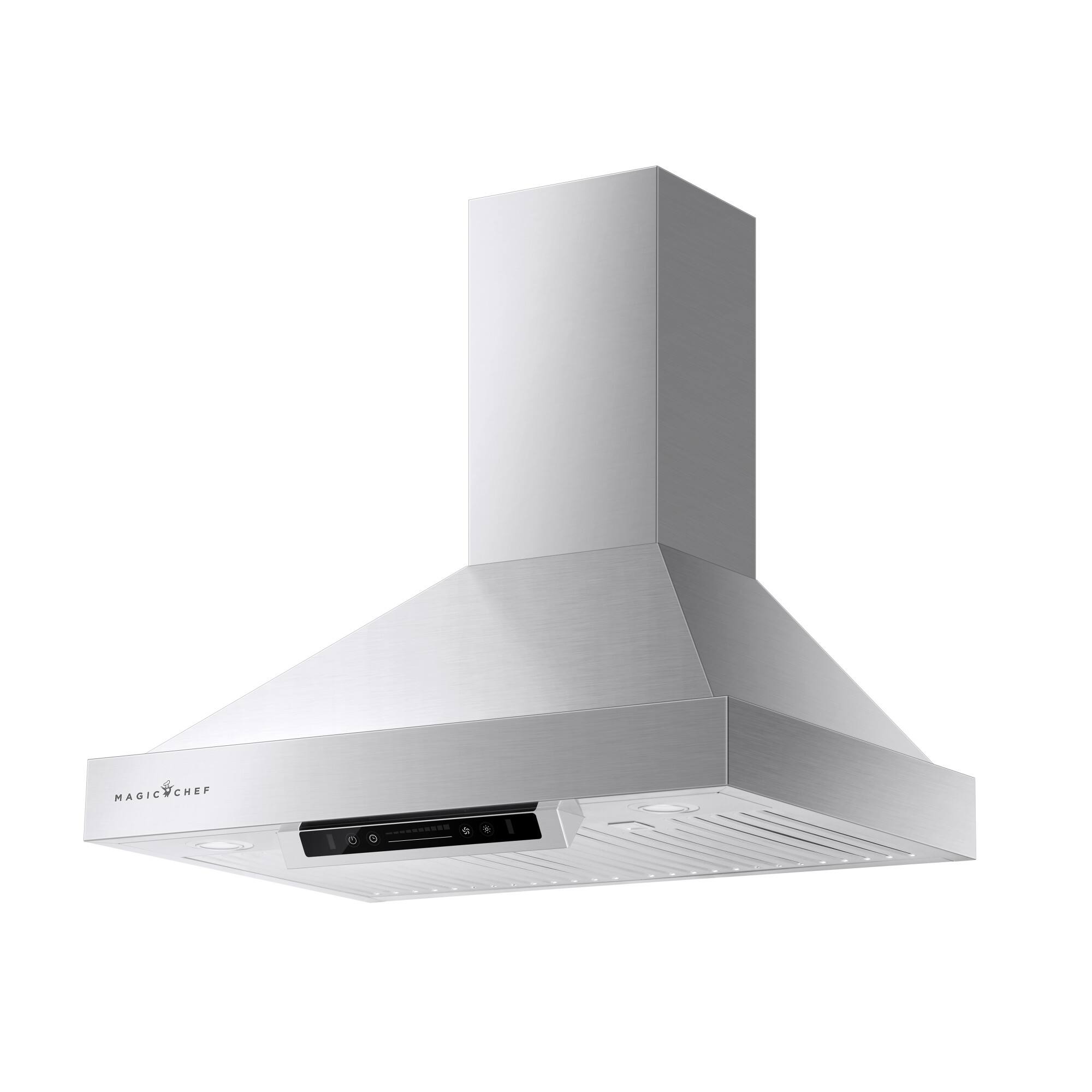 Alt View 7. Magic Chef - 30" Stainless Steel Range Hood - Stainless Steel.