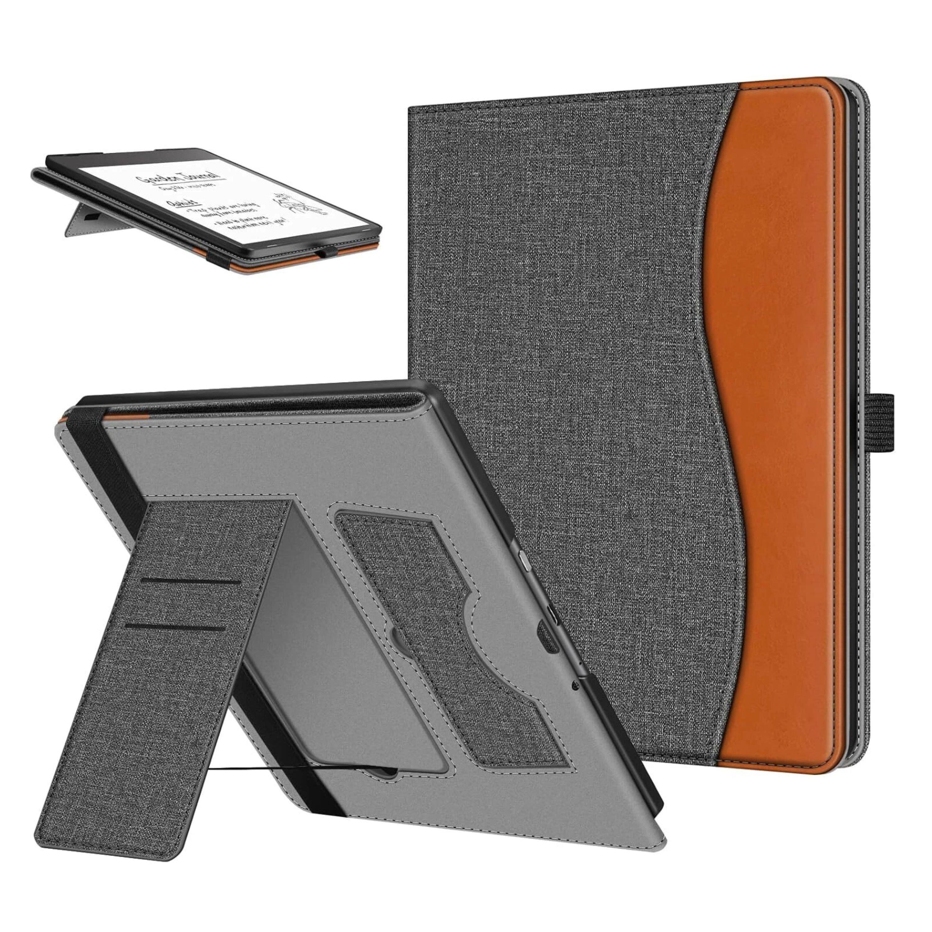 Kitcheniva - Foldable Stand Stand Case For 10.2 Inch Kindle Scribe (2024/2022 Release) - Gray/Brown price history on PriceWatchPro