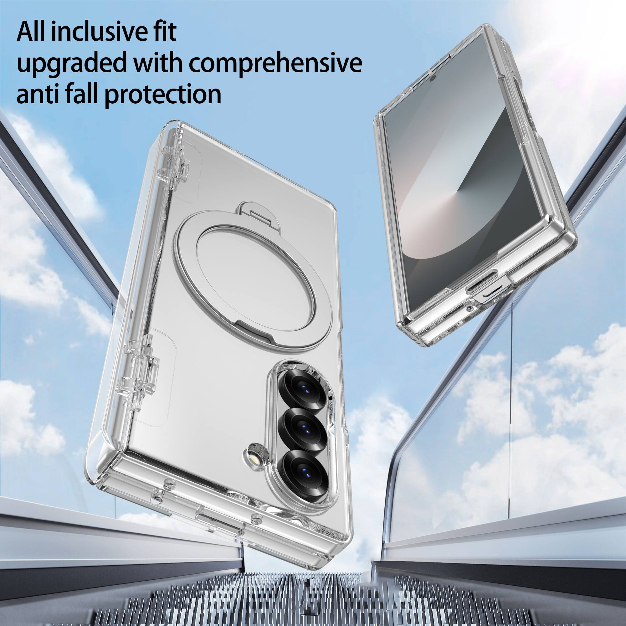 All inclusive fit upgraded with comprehensive anti fall protection